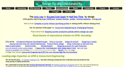 Desktop Screenshot of design4manufacturability.com